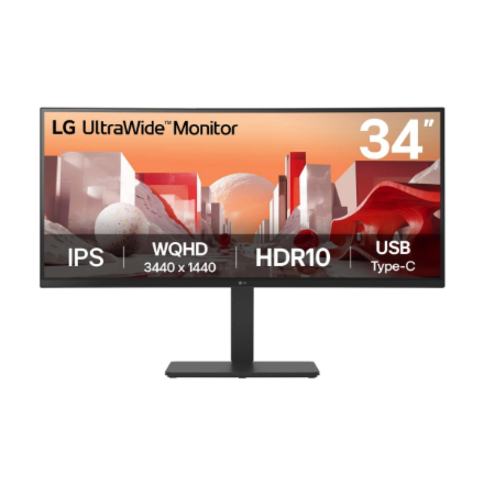 LG | 34BA75QE-B | 34 " | IPS | 21:9 | 60 Hz | 5 ms | 3440 x 1440 pixels | 300 cd/m² | HDMI ports quantity 2