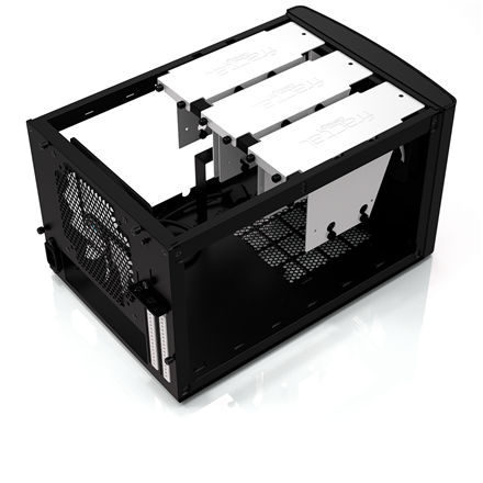 Fractal Design | NODE 304 | 2 - USB 3.0 (Internal 3.0 to 2.0 adapter included)1 - 3.5mm audio in (microphone)1 - 3.5mm audio out (headphone)Power button with LEDHDD LED | Black