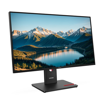 Lenovo | T27Q-40 | 27 " | IPS | 16:9 | 120 Hz | 6 ms | 2560 x 1440 pixels | 350 cd/m² | HDMI ports quantity 1 | Eclipse Black | Warranty 36 month(s)