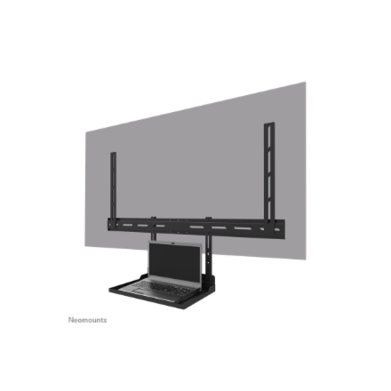 Neomounts Floor stand | AV45-500BL Laptop Shelf Kit | Height adjustment | 43-110 " | Maximum weight (capacity) 2.5 kg | Black
