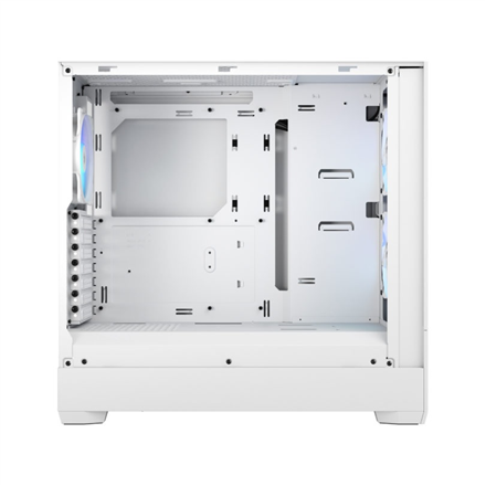 Fractal Design | Pop Air RGB | Side window | White TG Clear Tint | ATX, mATX, Mini ITX | ATX