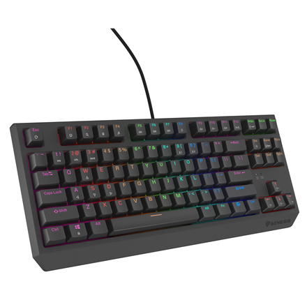 Genesis THOR 230 | Mechanical Gaming Keyboard | Wired | US | Outemu Red | Black