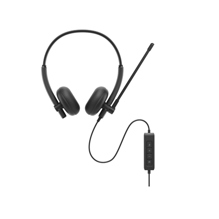 Dell | Headset | WH125 | Built-in microphone | USB Type-A | Black