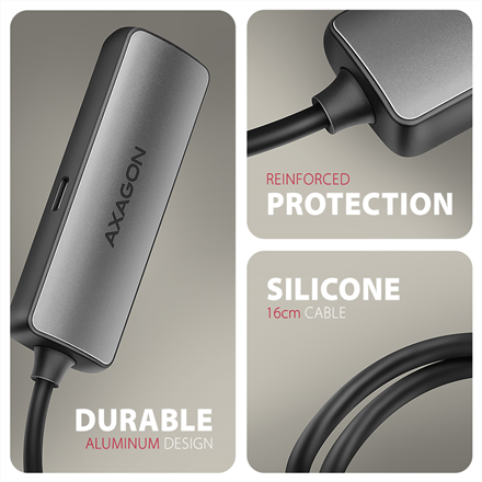 AXAGON Active converter RVC-HI8KPD, 100 W | USB Type-C to HDMI