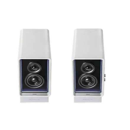 Edifier Desktop Active Monitor with GaN Charger | QR65 | 70 W | Bluetooth | White | Wireless connection