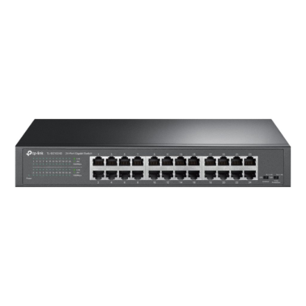 TP-LINK | Switch | TL-SG1024D | Unmanaged | Desktop/Rackmountable | Gigabit Ethernet (copper) ports quantity 24 | 36 month(s)
