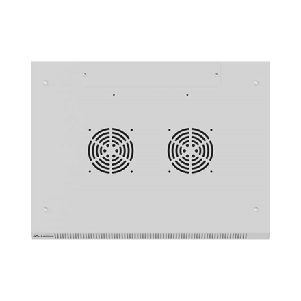 Lanberg Wall mounted installation cabinet 19" 4U 600X450 | WF01-6404-00S | Gray