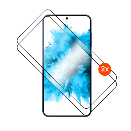 Fixed Screen protector | Samsung | Galaxy S26 | Tempered Glass | Black | Full Cover 2.5D