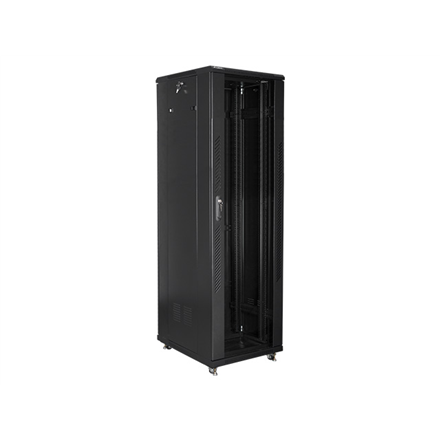 Lanberg | Rack cabinet 19" free-standing 42U/600x800 (flat pack) | FF01-6842-12B | Black
