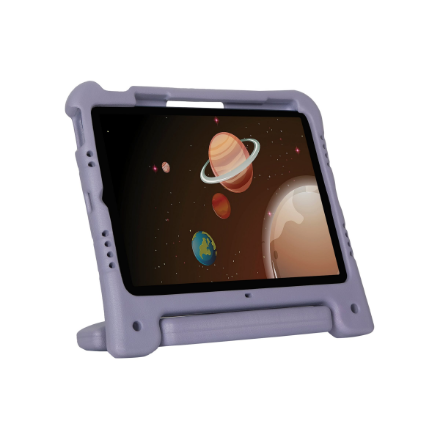Targus Kid’s Antimicrobial Case | Tablet case | For iPad Air 11-inch (M2), iPad 10.9-inch (10th gen), iPad Air 10.9-inch (5th and 4th gen), and iPad Pro 11-inch (4th, 3rd, 2nd, and 1st gen) | Purple