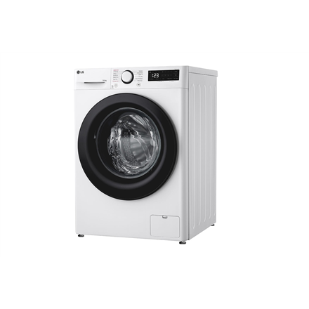 LG | Washing machine with dryer | F4DR509SBW | Energy efficiency class A | Front loading | Washing capacity 9 kg | 1400 RPM | Depth 55 cm | Width 60 cm | Display | Rotary knob + LED | Drying system | Drying capacity 6 kg | Steam function | Direct drive | White