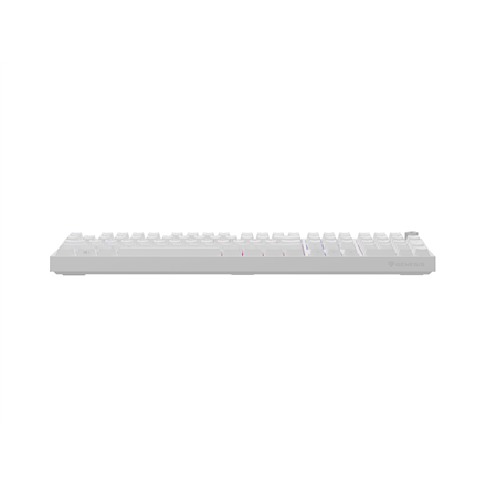 Genesis Thor 404 | Mechanical Gaming Keyboard | Wired | US | Gateron Yellow Pro | White