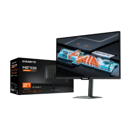 Gigabyte | M27QS EK | 27 " | SS IPS | QHD | 180 Hz | 1 ms | 2560 x 1440 pixels | 350 cd/m² | HDMI ports quantity 1