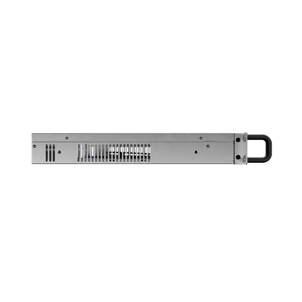 Lanberg Rackmount server chassis ITX 300/10 19"/1U | SC01-3001-10B | Black