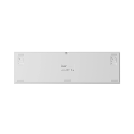 Genesis Thor 404 | Mechanical Gaming Keyboard | Wired | US | Outemu Peach Silent | White