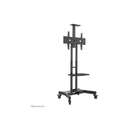 Neomounts Floor stand | NM-M1700BLACK TV trolley | Adjustable Height | 32-75 " | Maximum weight (capacity) 50 kg | Black