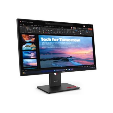 Lenovo | ThinkVision | T27QD-40 | 27 " | IPS | 16:9 | 120 Hz | 4 ms | 2560 x 1440 pixels | 350 cd/m² | HDMI ports quantity 1 | Eclipse black | Warranty 36 month(s)