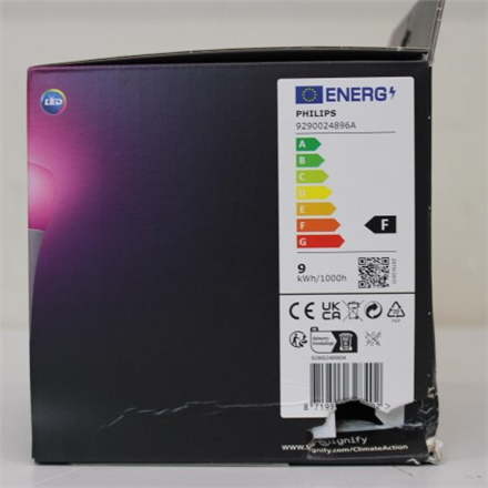 SALE OUT. Philips Hue Hue WCA 6.5W A60 E27, 4pcs pack | E27 | 6.5 W | RGBW 2000-6500K | Bluetooth and Zigbee | DAMAGED PACKAGING