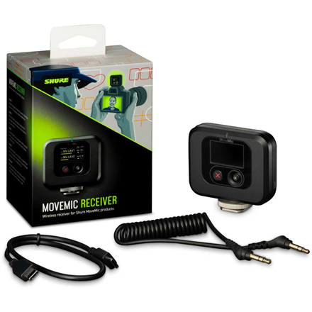 Shure Wireless Receiver For MoveMic | MV-R-Z6