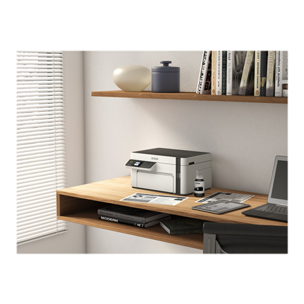 Epson | Multifunction compact printer | EcoTank M2120 | Inkjet | Mono | A4 | Wi-Fi | White