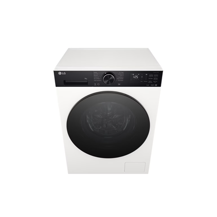 LG Washing machine | F2X50S9THB | Energy efficiency class A | Front loading | Washing capacity 9 kg | 1200 RPM | Depth 48 cm | Width 60 cm | LED | Steam function | Direct drive | Wi-Fi | White