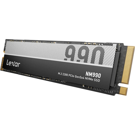 Lexar SSD | NM990 | 4000 GB | SSD form factor M.2 2280 | Solid-state drive interface PCIe Gen 5x4 | Read speed 14000 MB/s | Write speed 11000 MB/s
