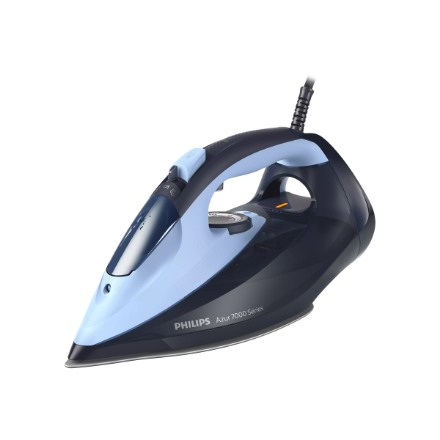 Philips DST7041/20 | Steam Iron | 2800 W | Water tank capacity 300 ml | Continuous steam 50 g/min | Steam boost performance 250 g/min | Blue