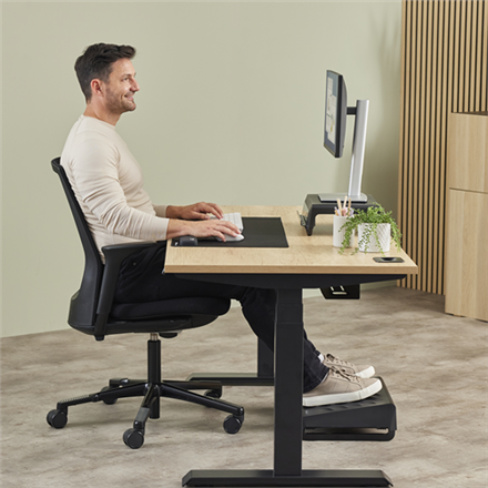 Fellowes | Breyta Palm Wrist Rest | Black