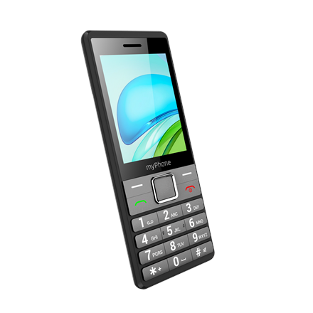 myPhone 7340 LTE | Silver | 2.8 " | IPS | 48 MB | 128 MB | Dual SIM | 3G | Main camera resolution 2 MP | 1400 mAh