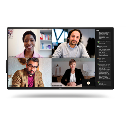 Dell | P5525QC | 55 " | IPS | 4K UHD | 16:9 | 60 Hz | 8 ms | 3840x 2160 pixels | 400 cd/m² | HDMI ports quantity 2