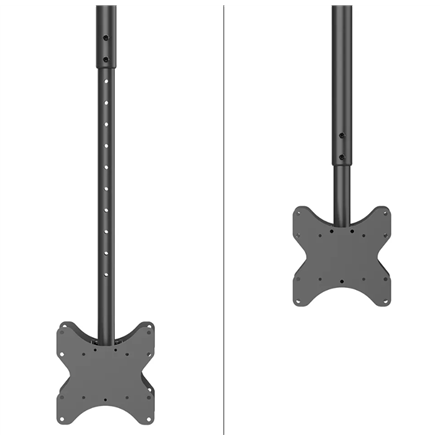 Neomounts CL35-340BL22 Dual Monitor/TV Mount Ceiling | Adjustable Height, Rotate, Tilt, Swivel | 23-42 " | Maximum weight (capacity) 45 kg | Black