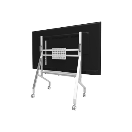 Neomounts Floor stand | FL50-525WH1 TV trolley | Adjustable Height | 55-86 " | Maximum weight (capacity) 76 kg | White