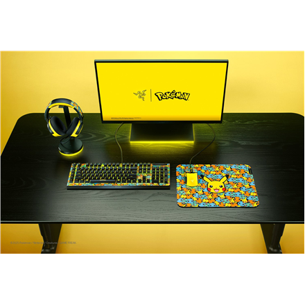 Razer | BlackWidow V4 X | Mechanical Gaming Keyboard | Wired | US | Green Mechanical Switches | Pokémon Edition | Chroma RGB