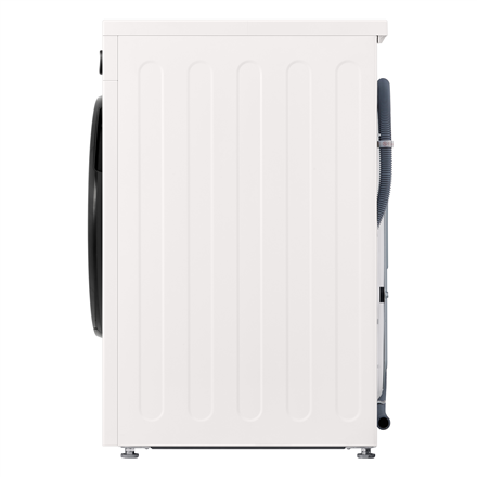 LG Washing machine | F4X1009NWB | Energy efficiency class A | Front loading | Washing capacity 9 kg | 1400 RPM | Depth 55 cm | Width 60 cm | Display | LED | Steam function | Direct drive | Wi-Fi | White