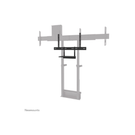 Neomounts Floor stand | AV45-500BL Laptop Shelf Kit | Height adjustment | 43-110 " | Maximum weight (capacity) 2.5 kg | Black