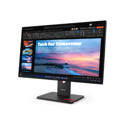 Lenovo | ThinkVision | T27QD-40 | 27 " | IPS | 16:9 | 120 Hz | 4 ms | 2560 x 1440 pixels | 350 cd/m² | HDMI ports quantity 1 | Eclipse black | Warranty 36 month(s)