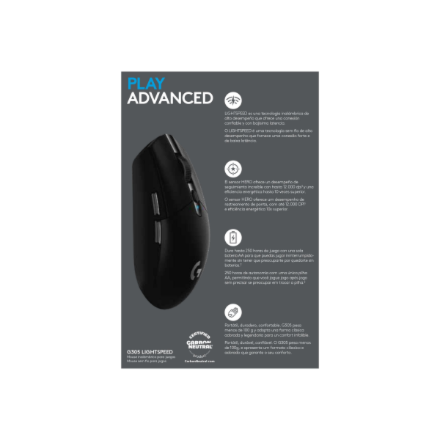 Logitech Mouse G305 black 910-005283 | Logitech