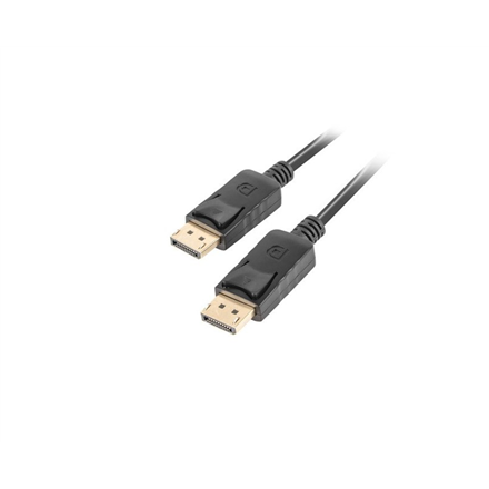 Lanberg | DisplayPort M/M Cable 19 PIN V1.2, 1.8 m | CA-DPDP-10CC-0018-BK