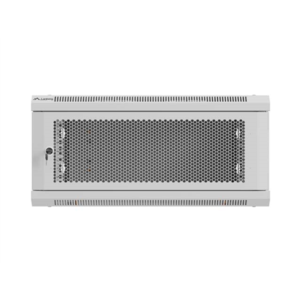 Lanberg Wall mounted installation cabinet 19" 4U 600X600 | WF01-6604-23S | Grey