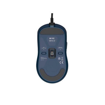 Fury | Gaming Mouse | Tanto T4 | Wired | USB | Blue