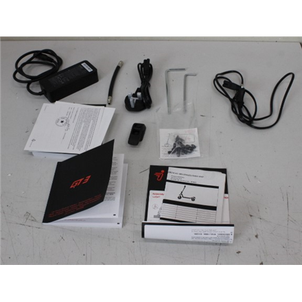 SALE OUT. Ninebot by Segway Superscooter GT3 E | Segway Superscooter GT3 E | Electric Scooter | Max 2400 W | Up to 25 km/h | 11 " | 24 month(s) | Black and Grey | DAMAGED PACKAGING, USED, DIRTY, SCRATCHED