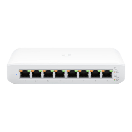 Ubiquiti | Switch Lite 8 PoE | USW-Lite-8-POE | Managed L2 | Wall-mountable/Desktop | PoE+ ports quantity 4