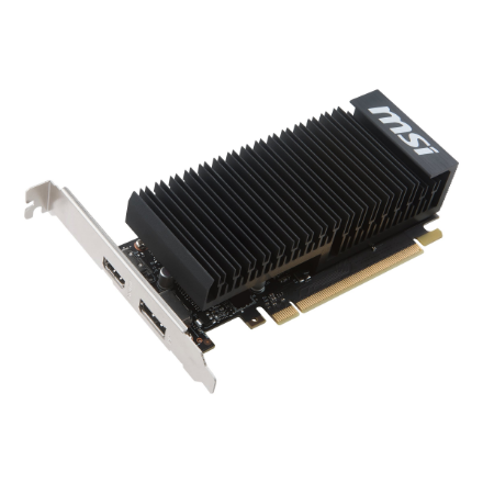 MSI | GeForce GT 1030 2GHD4 LP OC | NVIDIA | 2 GB | GeForce GT 1030 | DDR4 | HDMI ports quantity 1 | PCI Express 3.0 x16 (uses x4) | Memory clock speed 2100 MHz