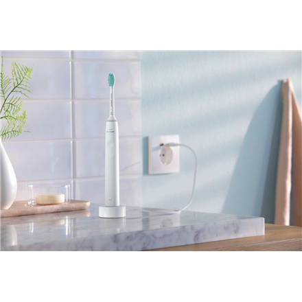 Philips | Sonic Electric Toothbrush | Sonicare 3100 series HX3675/13 | Rechargeable | For adults | Number of brush heads included 2 | Number of teeth brushing modes 1 | Sonic technology | White