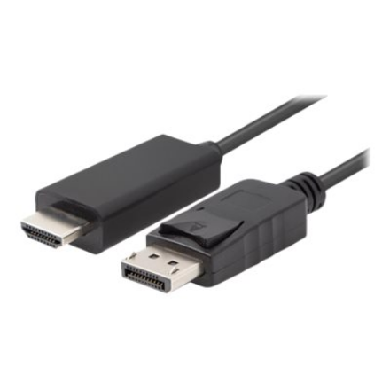 Lanberg | DisplayPort to HDMI Cable | CA-DPHD-11CC-0050-BK | DisplayPort Male | HDMI Male | DP to HDMI | 3 m
