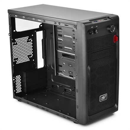 Deepcool | Smarter | USB 3.0 x1, USB 2.0 x 1, Mic x1, Spk x1 | Black | Micro ATX | ATX