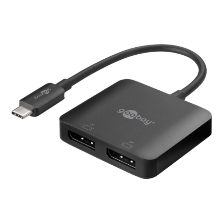 Goobay USB-C Adapter to 2x DisplayPort | 60171