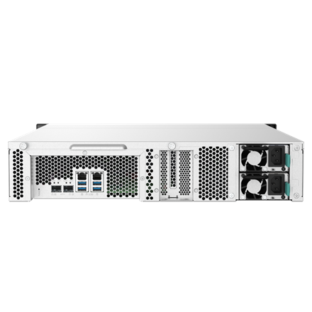 QNAP | 8-Bay NAS | TS-832PXU-RP-4G | Up to 8 HDD Hot-swap | AnnapurnaLabs Alpine | AL324 ARM Cortex-A57 Quad-Core | Processor frequency 1.7 GHz | 4 GB | DDR4