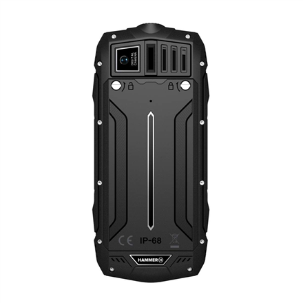 SALE OUT. Hammer ROCK LTE | Black | 2.4 " | IPS | 48 MB | 128 MB | Dual SIM | 3G | Main camera resolution 2 MP | 3000 mAh | USED, REFURBISHED, WITHOUT ACCESSORIES