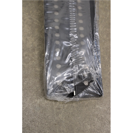 SALE OUT. | EDBAK | TR18 | Trolleys & Stands | 60-98 " | Maximum weight (capacity) 80 kg | DAMAGED PACKAGING, SCARTCHED | Black